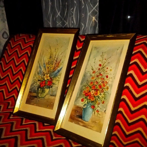 3 Florentia Print Replicas Flowers and Vases - Picture 6 of 9